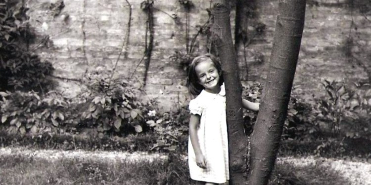 Carmela Cipriani when she was a child