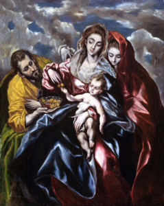 06-El-Greco-Sacra-Famiglia-con-la-Maddalena-Collezione-Privata