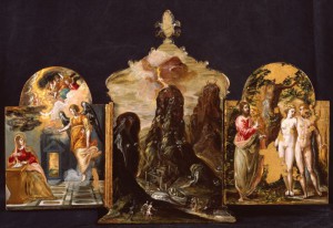2.1_El Greco_Altarolo_Modena, GalleriaEstenseModena_RETRO